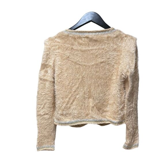 🌟La Chapelle🌟 Faux Fur Sweater Cardigan - Picture 2 of 2